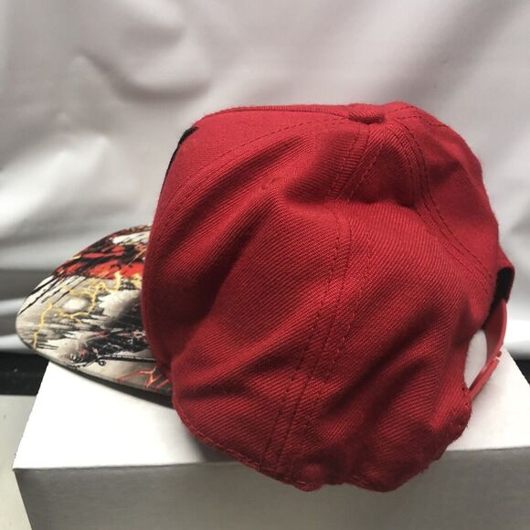 The Flash DC Comics Snapback Adjustable Hat Cap Red Lightning Bolt Graphic Bill - Picture 5 of 11